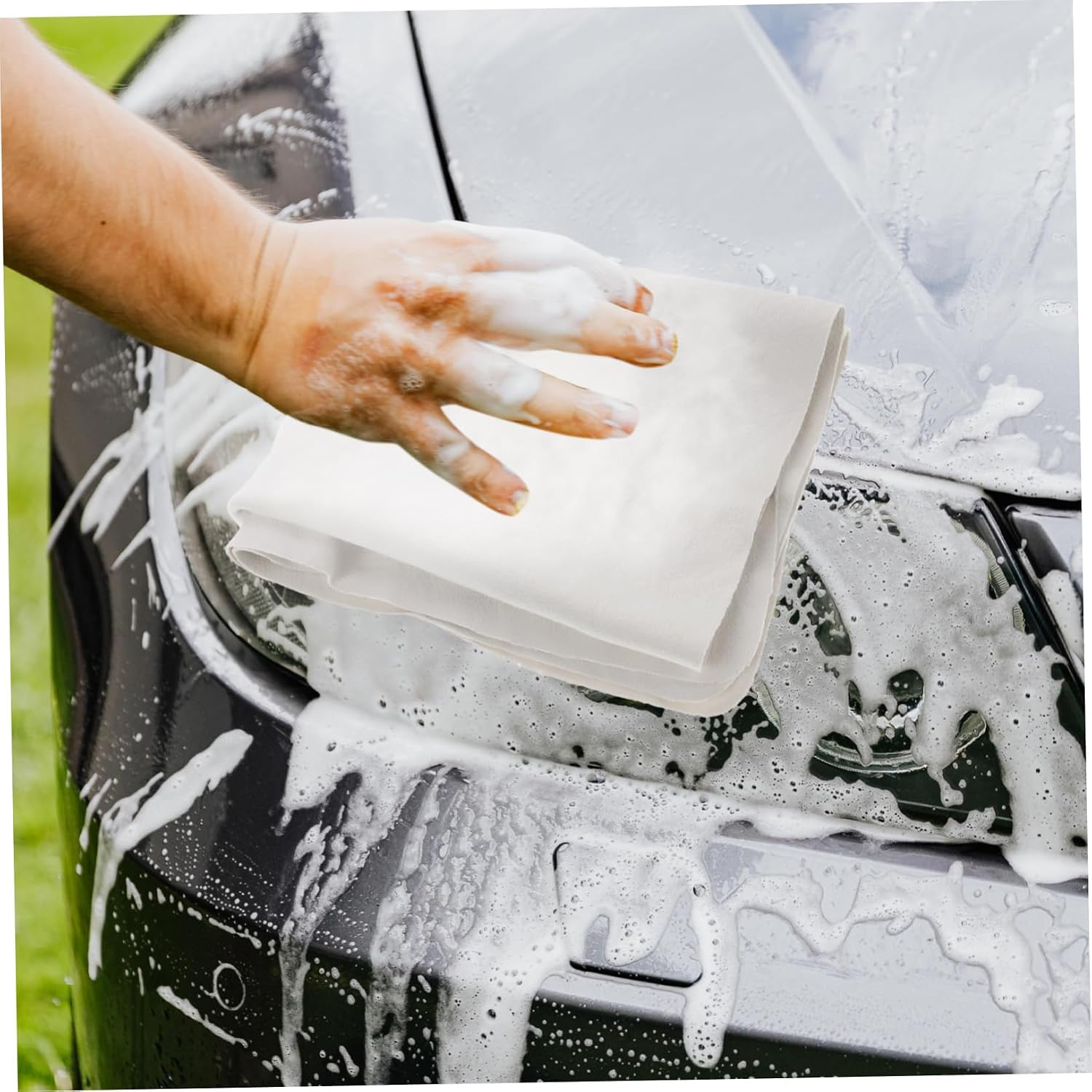 Mikinona Car Wash Drying Towel Absorber Towel for Car Soft and Quick Drying Feature