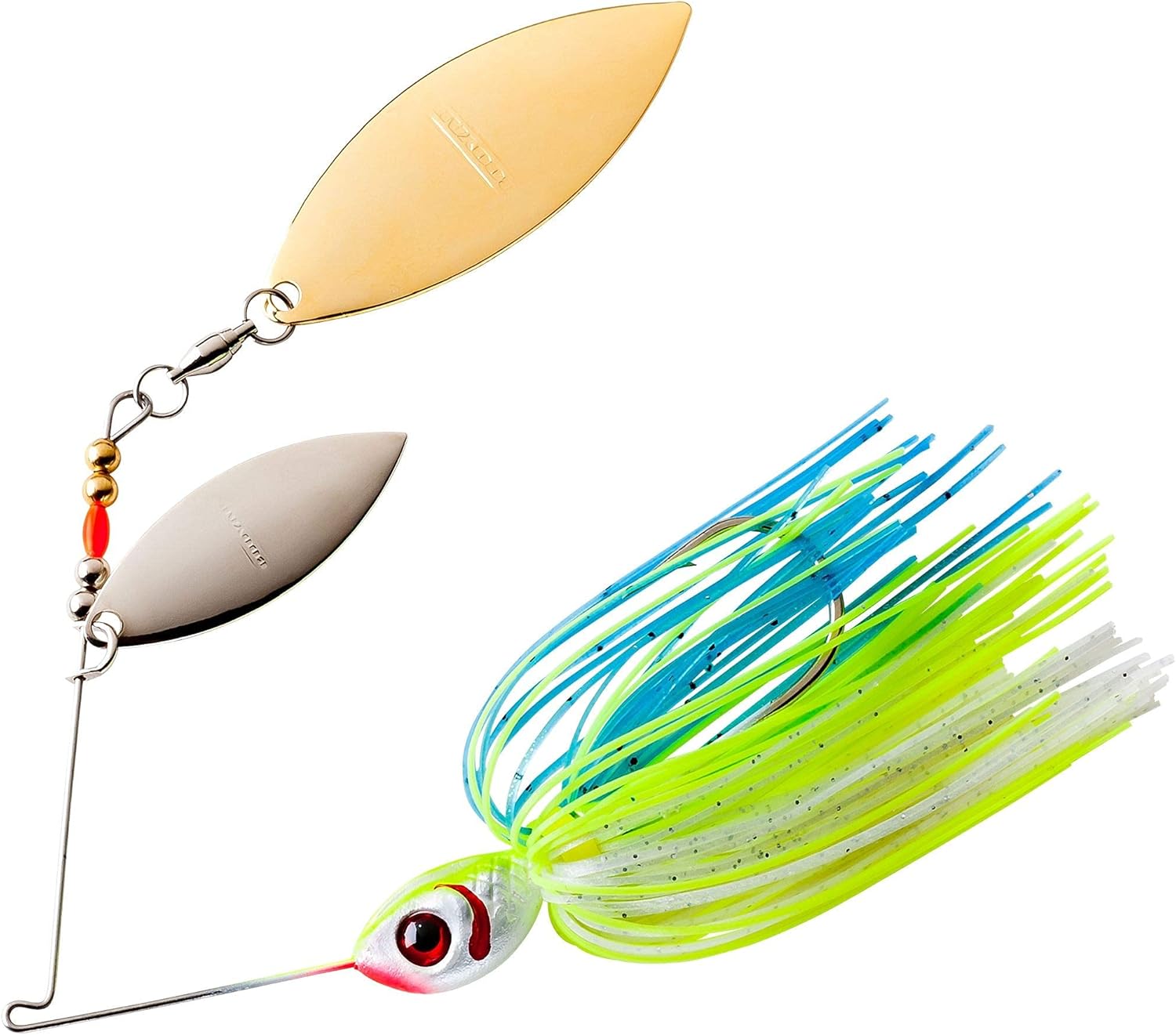 Blade Spinner-Bait Bass Fishing Lure Snow Chartreuse Tandem (3/8 oz) : Sports & Outdoors
