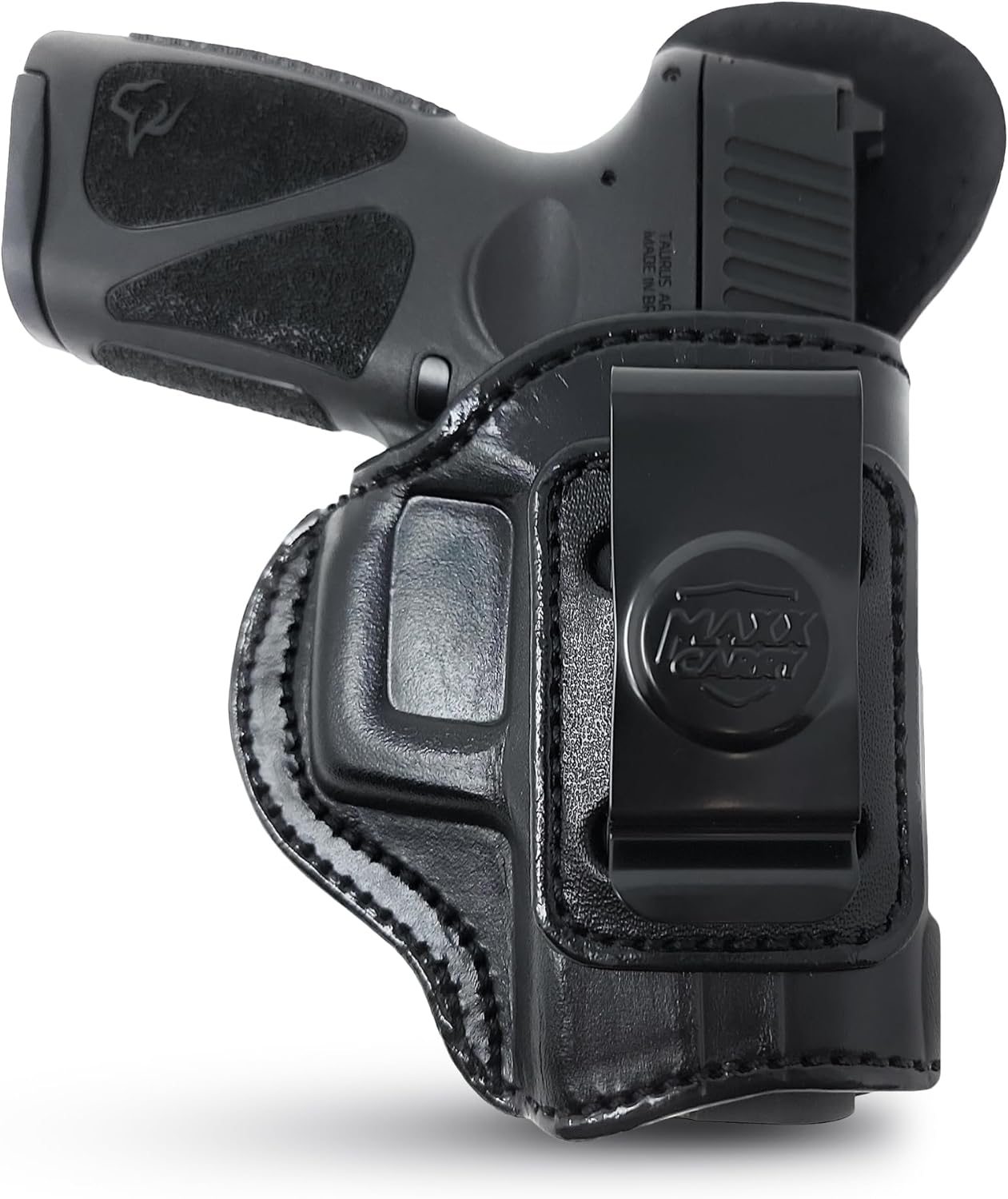 Genuine Leather Iwb Holster for Taurus G2C/G3C Pistol - Tactical Handgun Iwb Leather Holster Taurus - Comfortable Appendix Carry - Maxx Carry Holsters