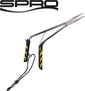 Spro Secure Grip Pike Plier 37 cm – Pinza per la Pesca del luccio, Pinza per la Pesca Spinning, Pinza per la rimozione dell'amo