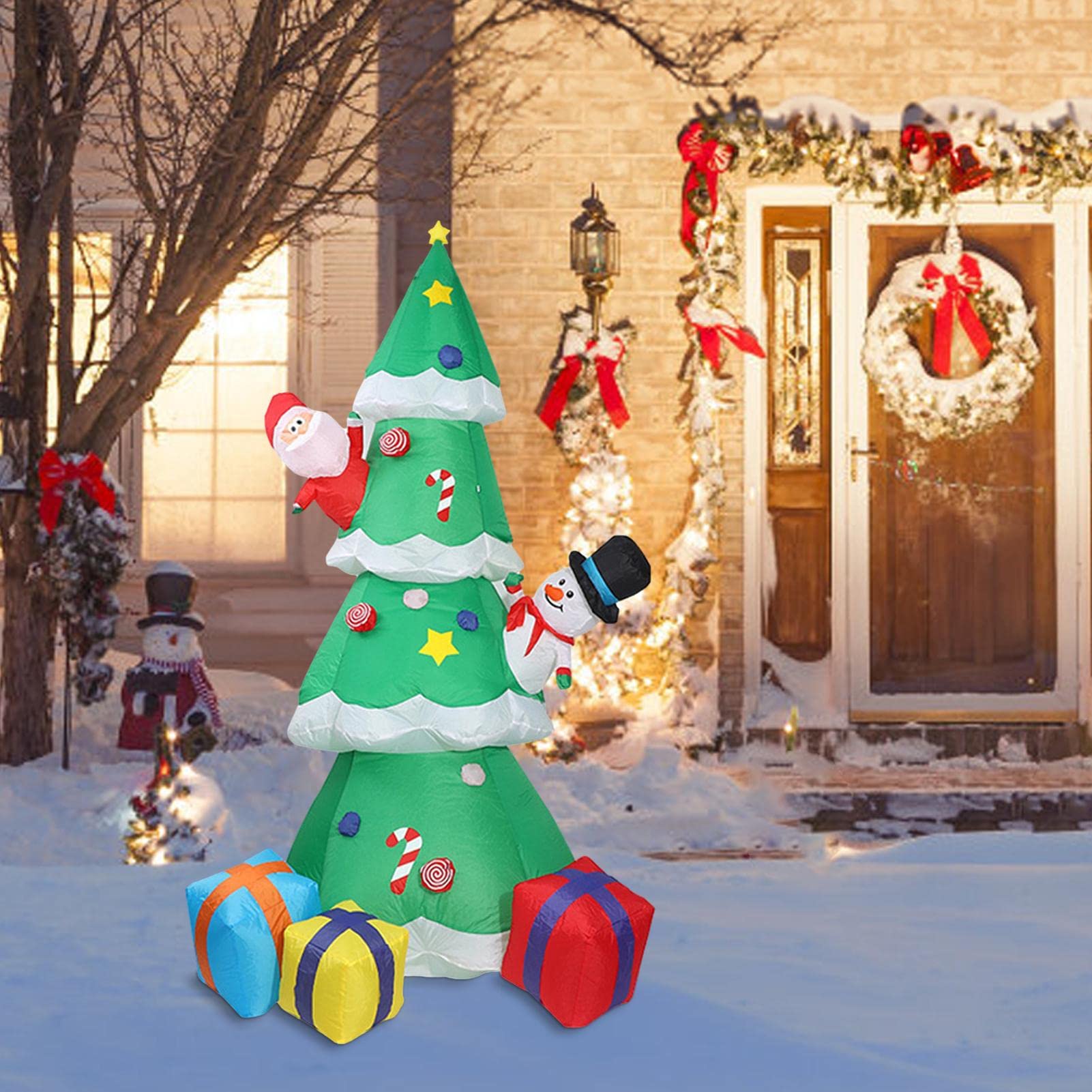 Aufblasbarer Weihnachtsbaum – festliche aufblasbarer – Dekoration – | festliche aufblasbarer und Weihnachtsmann Dekoration für Weihnachtsdekoration für Weihnachtsdekoration für Weihnachtsdekorati