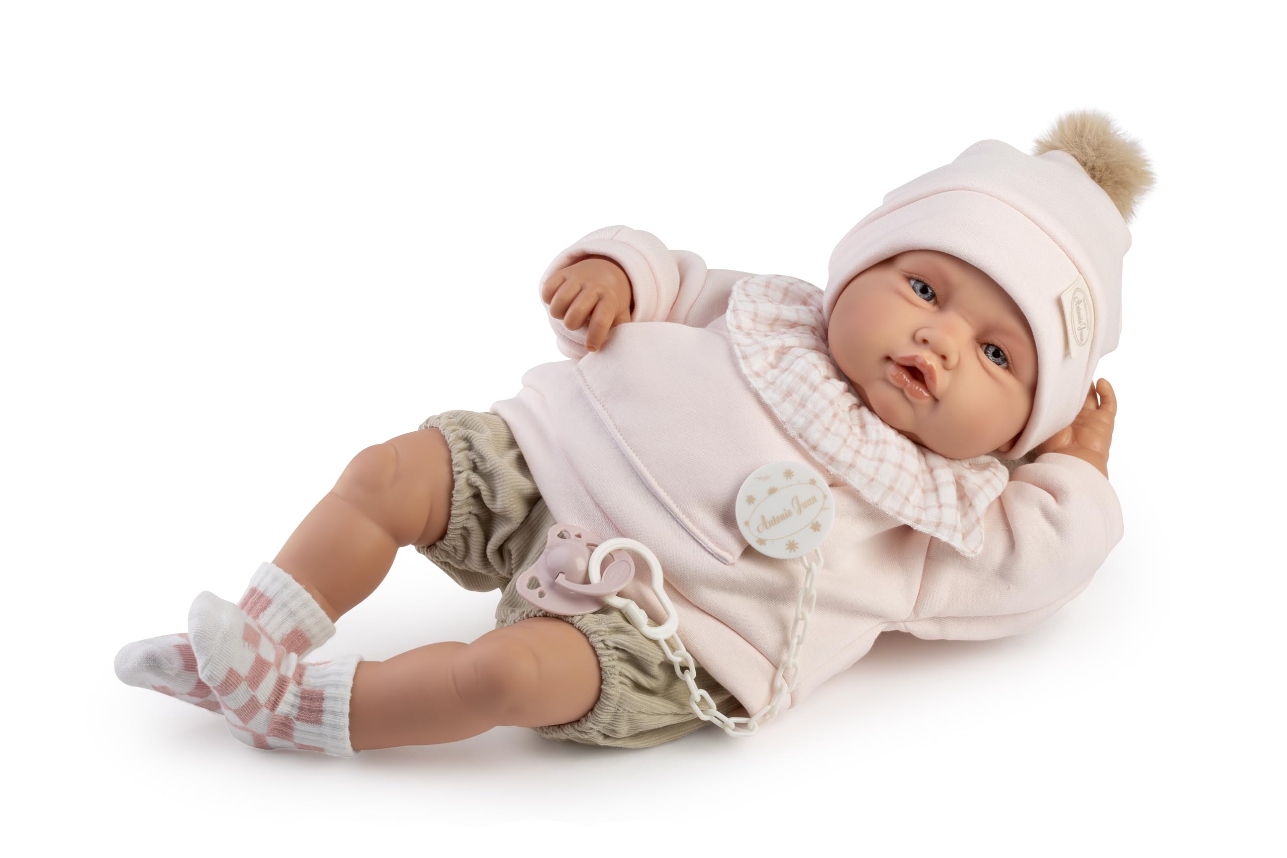 Muñecas Antonio Juan | Babydoo posturitas Urban | Cuerpo de Tela 50 cm | Ref. 18313 - Colección 2026