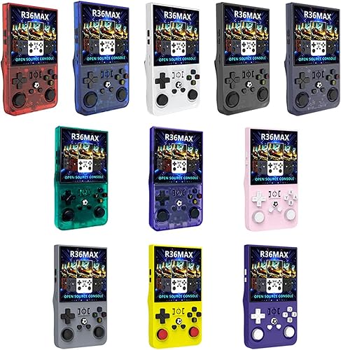 Miniatura 4 de R36MAX 4 pulgadas pantalla reproductor de juegos portátil 64 GB consola de vídeo 4000 mAh batería recargable consola reproductor de vídeo