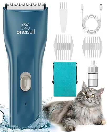 oneisall Pet Clipper for Cat Matted Hair, Pet Shaver for