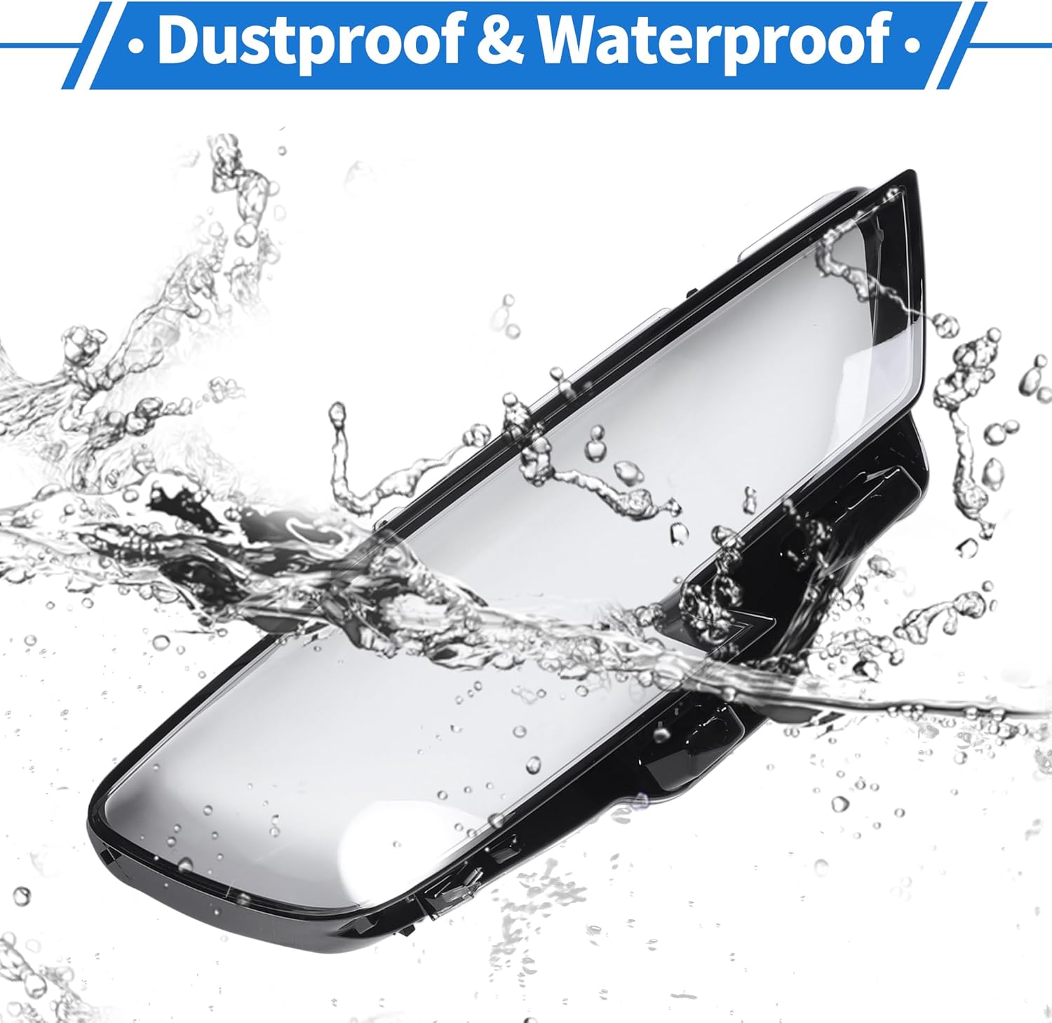 Headlight Lens Cover Headlight Headlamp Lense Clear Lens Cover for Audi A3 2016-2020 Black,Clear Pc 1 Pc Front Right Car