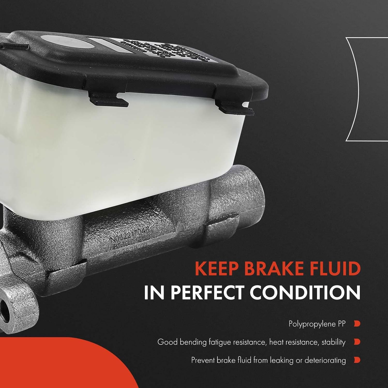 A-Premium Brake Master Cylinder Compatible with Buick, Cadillac, Oldsmobile and Pontiac Vehicles - Century, Riviera, Eldorado, Seville, Cutlass, Cutlass Cruiser, Toronado, Grand LeMans, Grand Prix