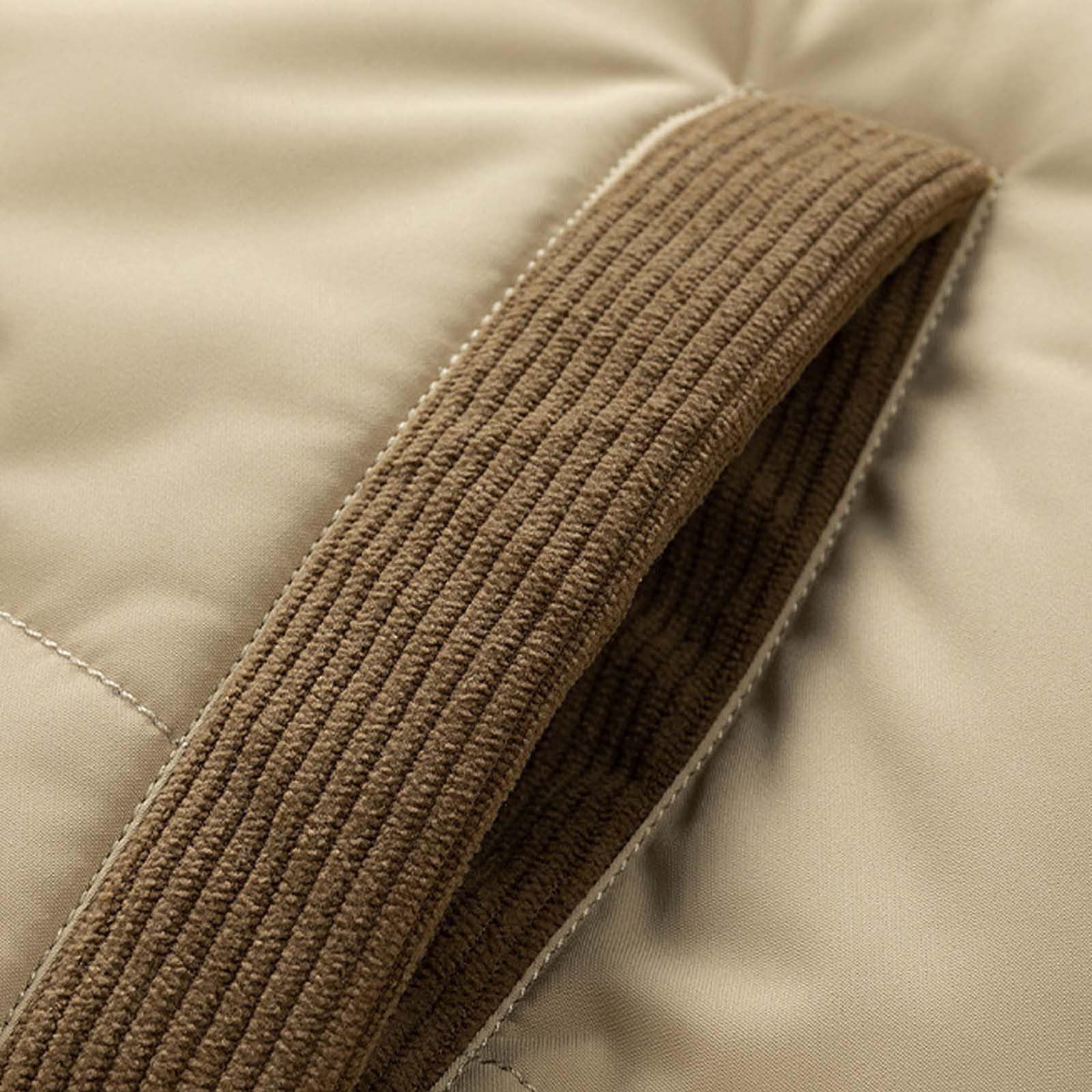 Generico Giacca Piumino Uomo - Giubbotti Invernali Cappotto Invernale da Uomo Spesso Caldo con Cappuccio e Collo Alto Stile Casual a Maniche Lunghe