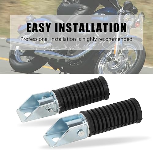Miniatura 9 de Minho Motocycle plegable reposapiés trasero clavijas pie clavija universal para Suzuki Baja Mini Bicicletas piezas izquierda y derecha