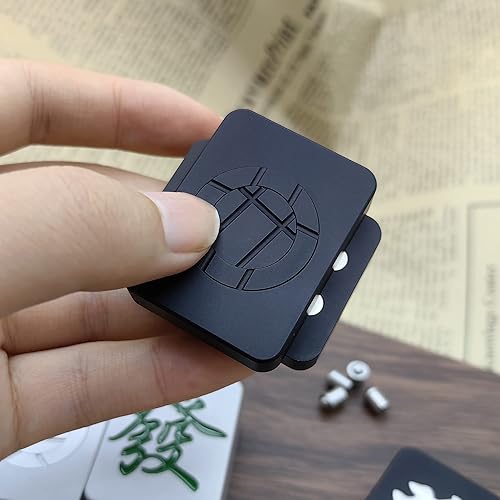 Miniatura 4 de Juguetes para ansiedad EDC para aliviar el estrés para adultos, bloques magnéticos de metal, hacer clic creativo, deslizador, juguetes sensoriales