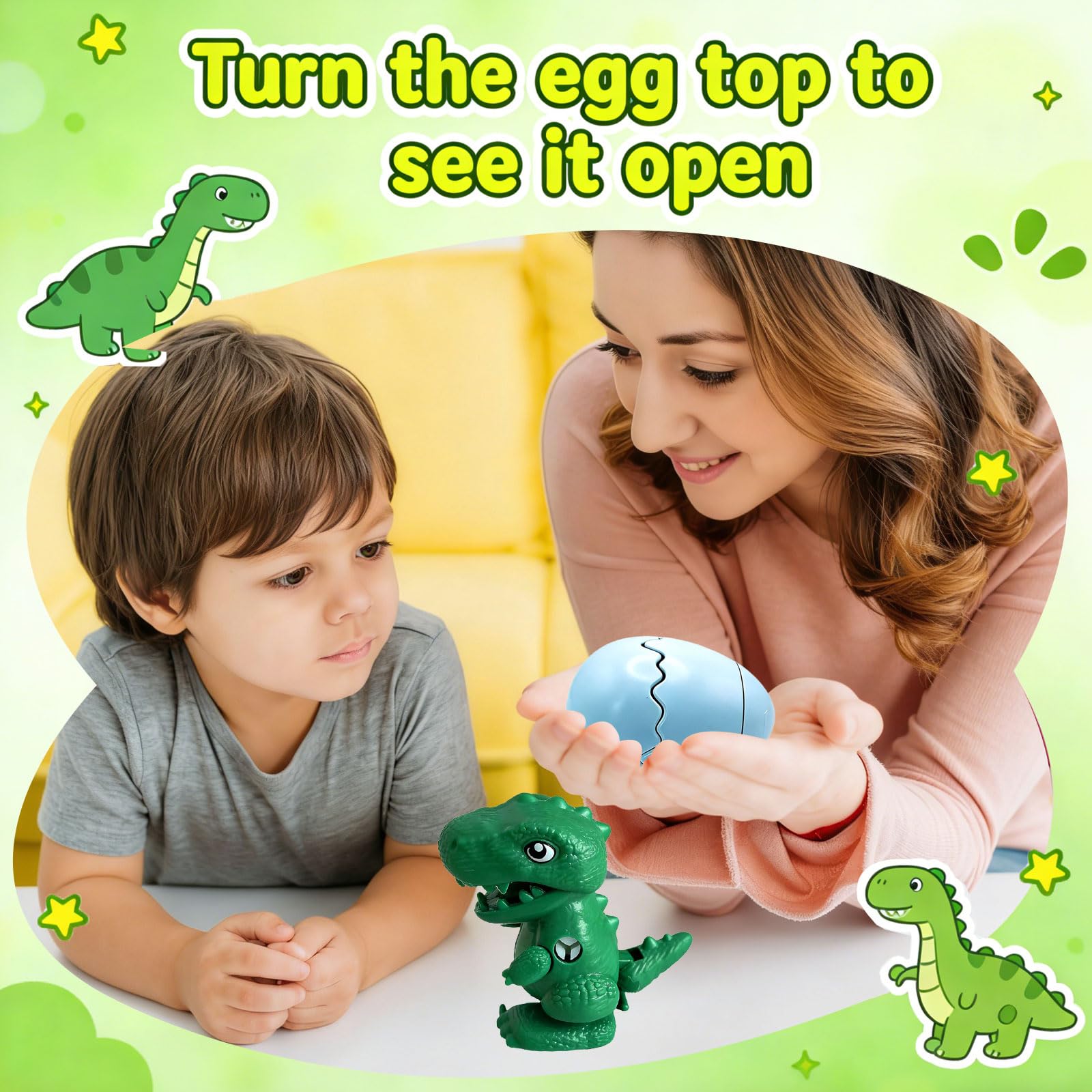 Dinosaur Egg Toys - Hatching Surprise! -4