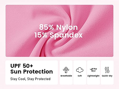 Miniatura 3 de MoFiz Polo de golf para mujer, manga corta, UPF 50+, cuello con cremallera de 14, camiseta deportiva ligera de secado rápido