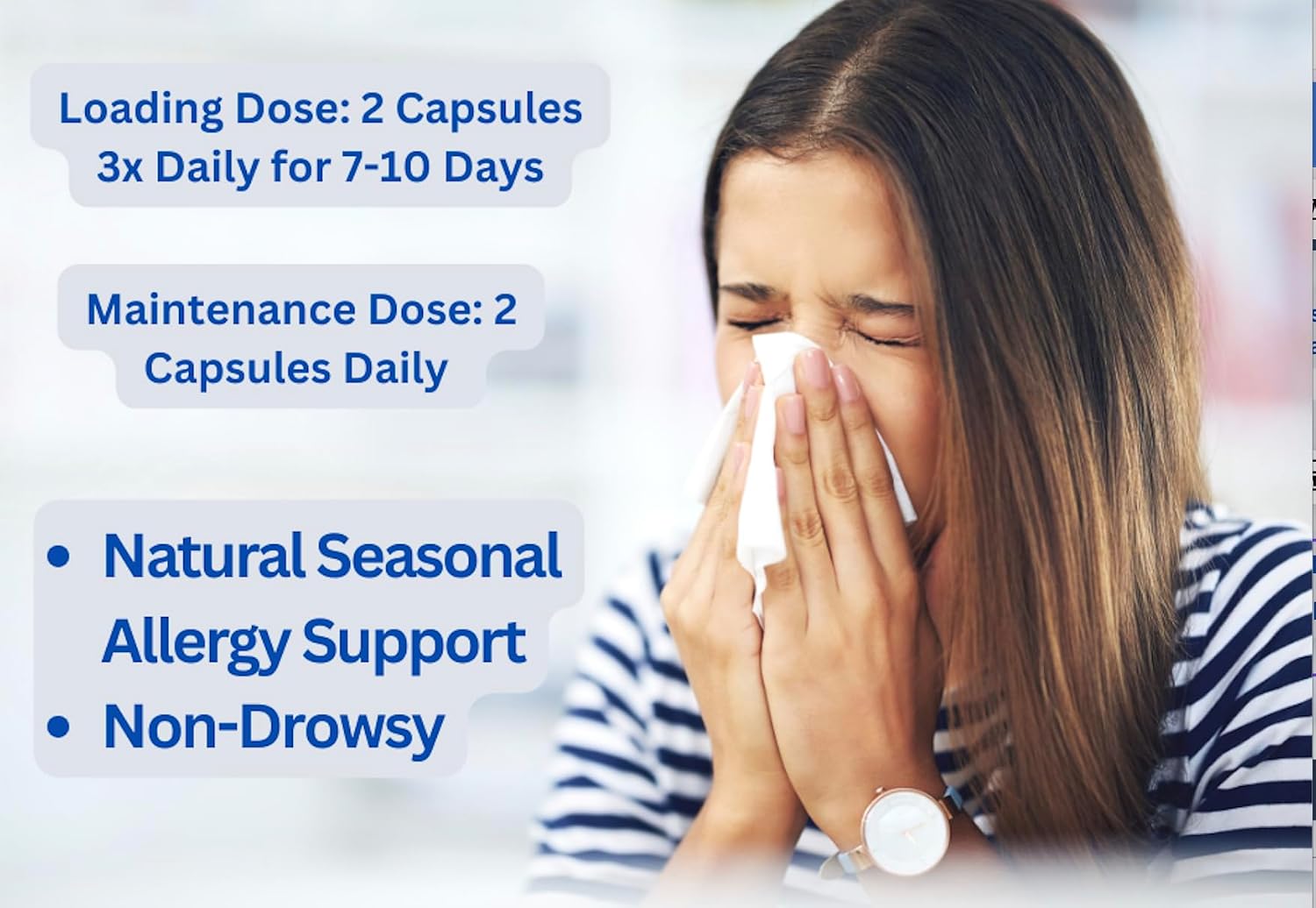 Hist Assist | Seasonal Sinus & Immune Balance Formula | Quercetin Bromelain NAC Nettle | Non-GMO Gluten Free | 120 Capsules