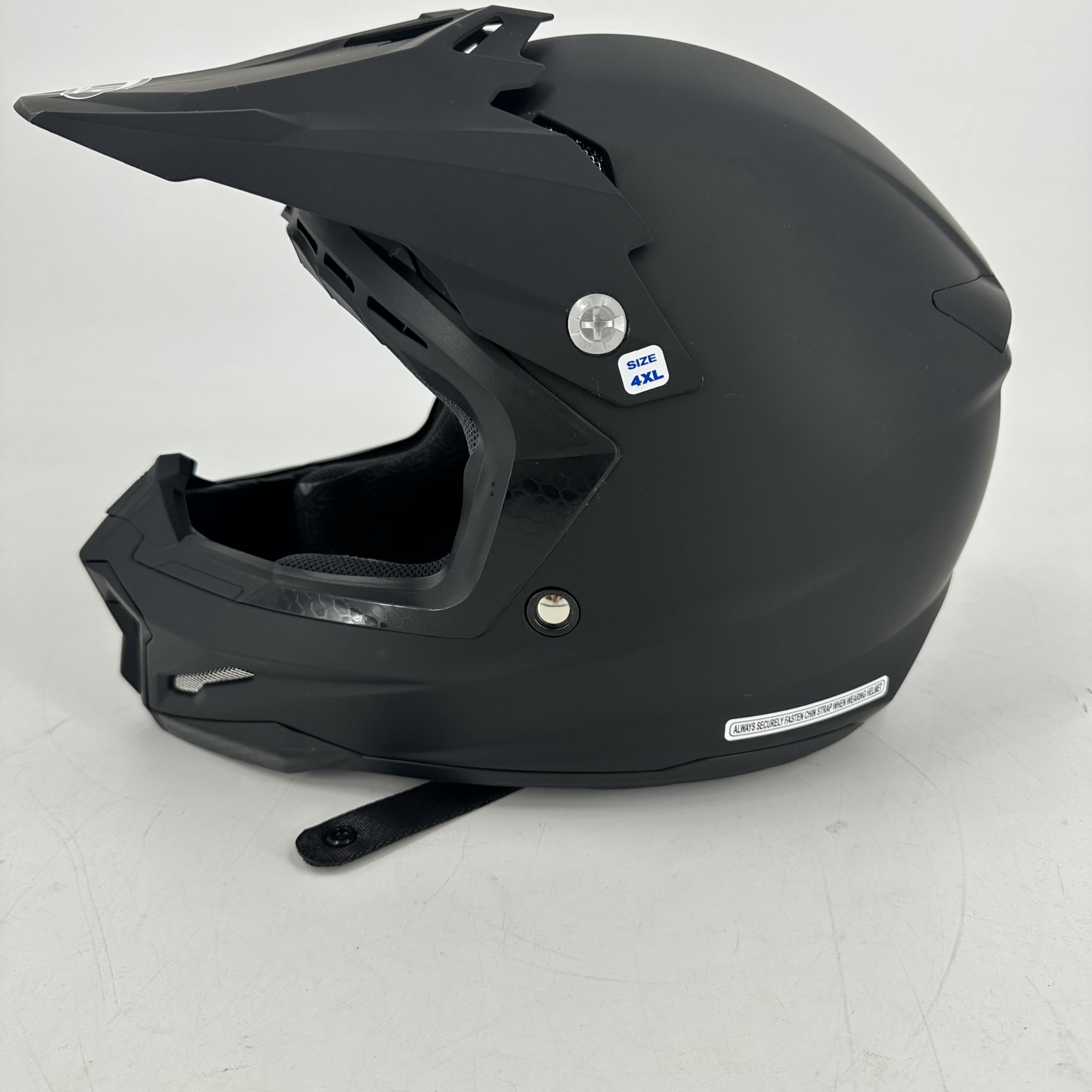 Amazon.com: HJC Solid Mens CL-X7 Off-Road/Dirt Bike Motorcycle Helmet, 4X-Large  : Automotive