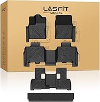 Vista 28 de LASFIT - Tapetes hechos a la medida para tu vehículo específico, de elastómero termoplástico, duraderos, revestimiento protector para todo clima