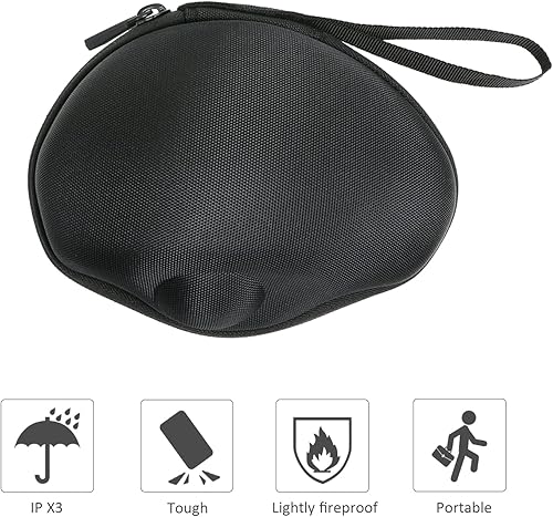 Miniatura 6 de co2CREA Carcasa rígida de repuesto para mouse Logitech MX Ergo SMX Ergo Wireless Trackball (caja negra)