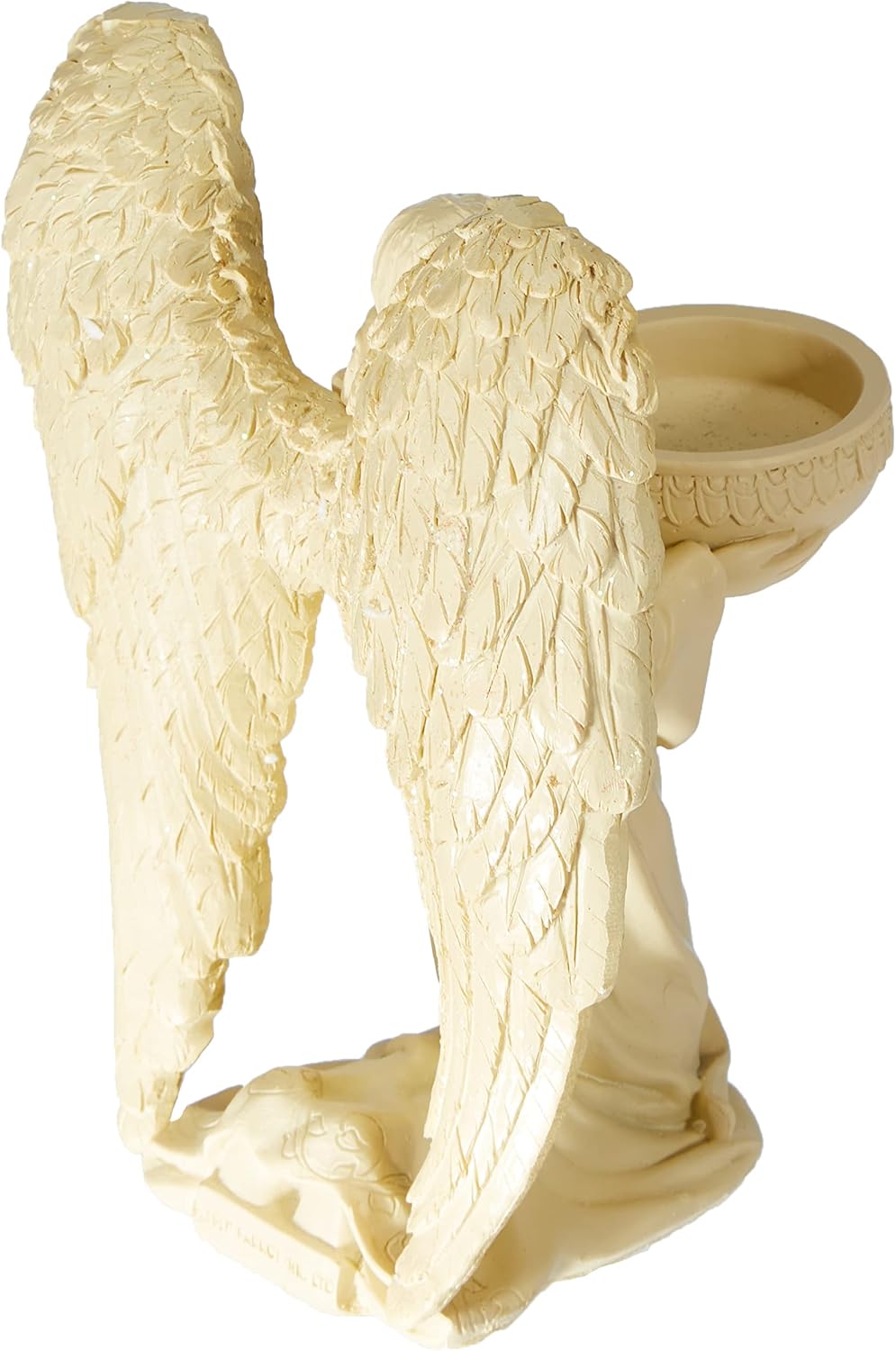 Kneeling Angel Figurine Tealight Holder 18cm