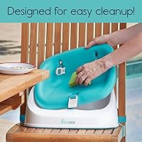 Vista 3 de Hiccapop ErgoBoost Asiento Elevador para Niños Pequeños para Mesa de Comedor, Silla Elevadora Antideslizante y Estable para Niños Pequeños Comiendo