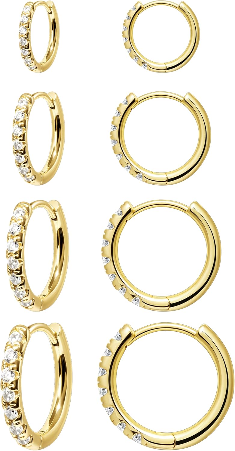 Gold-CZ-6/8/10/12mm
