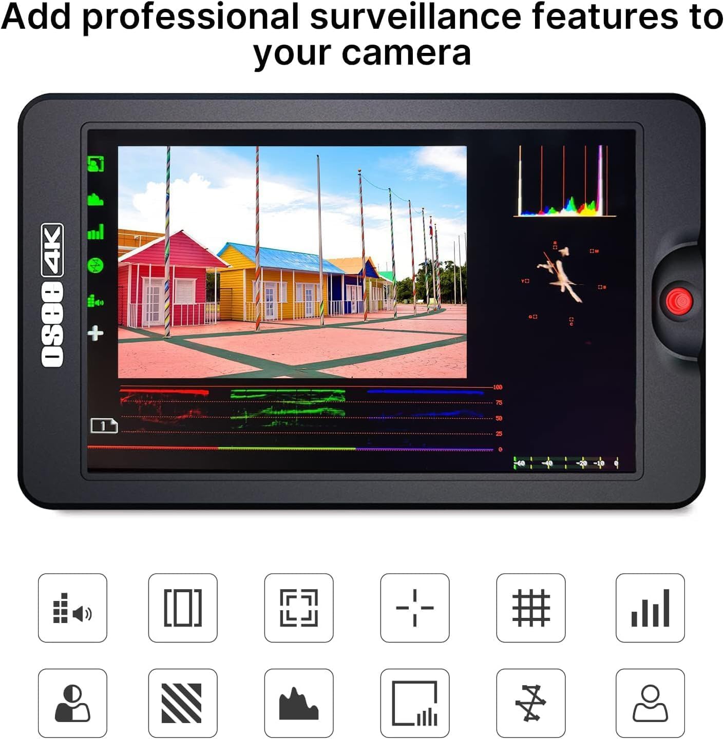 osee T7 7inch Camera Monitor 3000 Nits Dslr 4kField Monitor