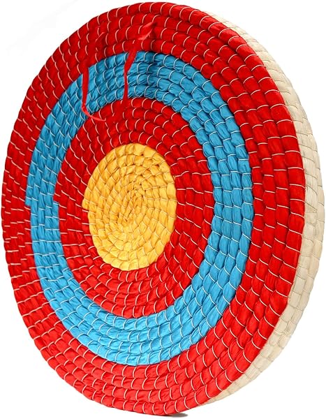 Dostyle Traditional Solid Straw Round Archery Target for Shooting Practice
