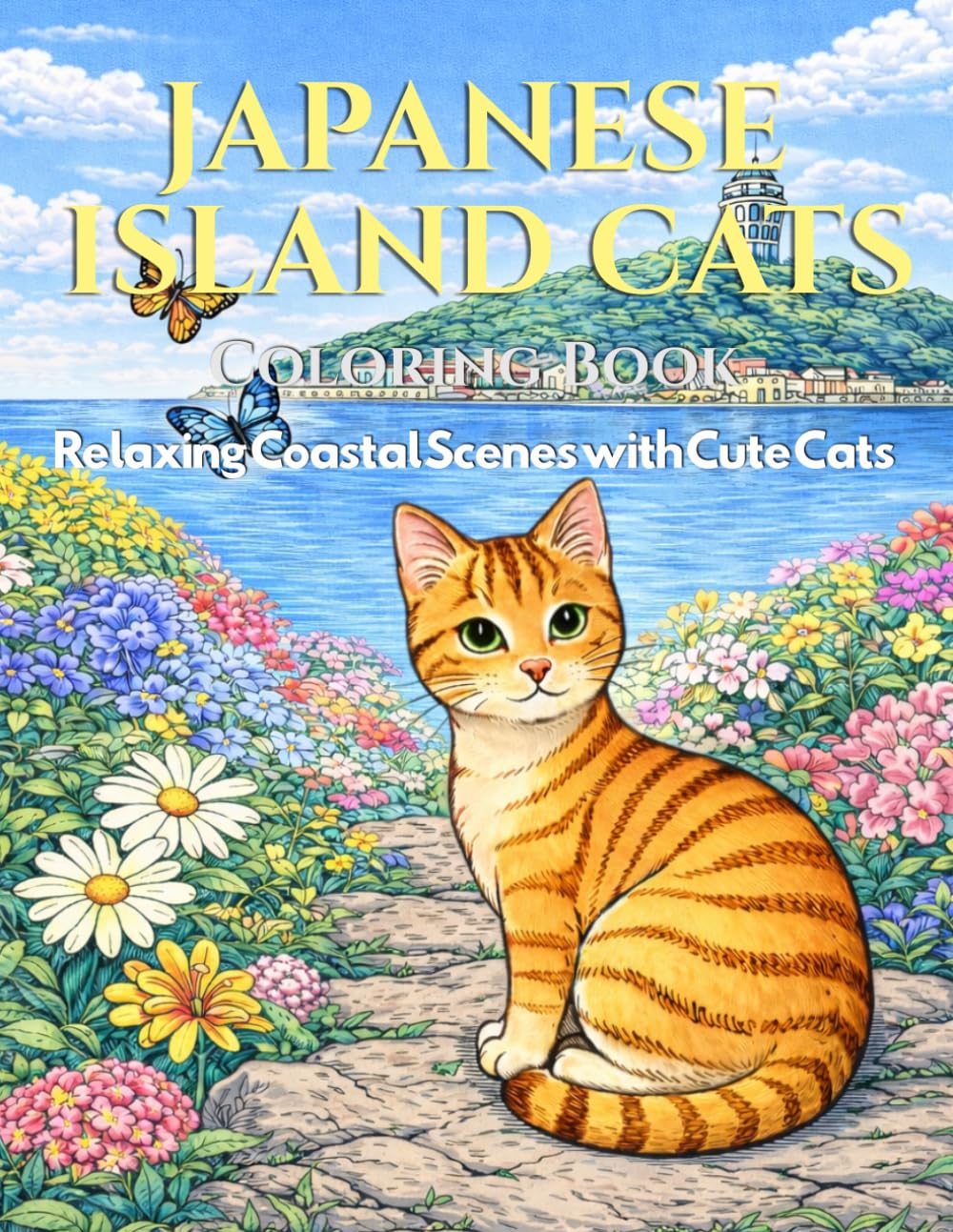 JAPANESE ISLAND CATS: Relaxing Coastal Scenes with Cute Cats