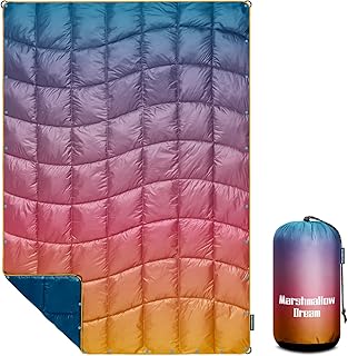 marshmallow marshmallow dream Camping Blanket, Puffy Blanket Lightweight Windproof Water Resistant for Outdoors,Hiking, Backpacking,Beach,Car,Picnic,Stadium