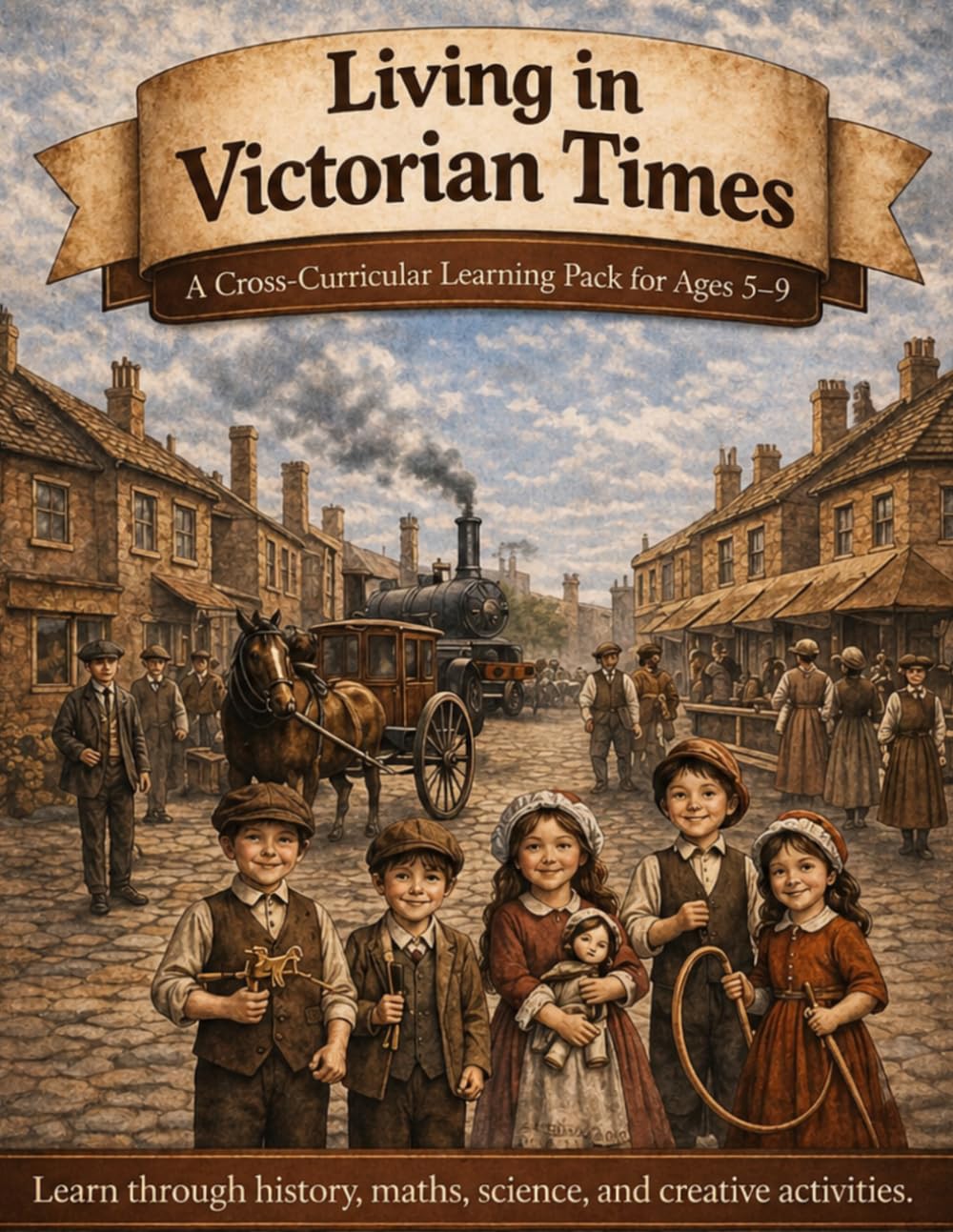 Living in Victorian times for ages 5-9 years (Spark and Focus Learning Packs)