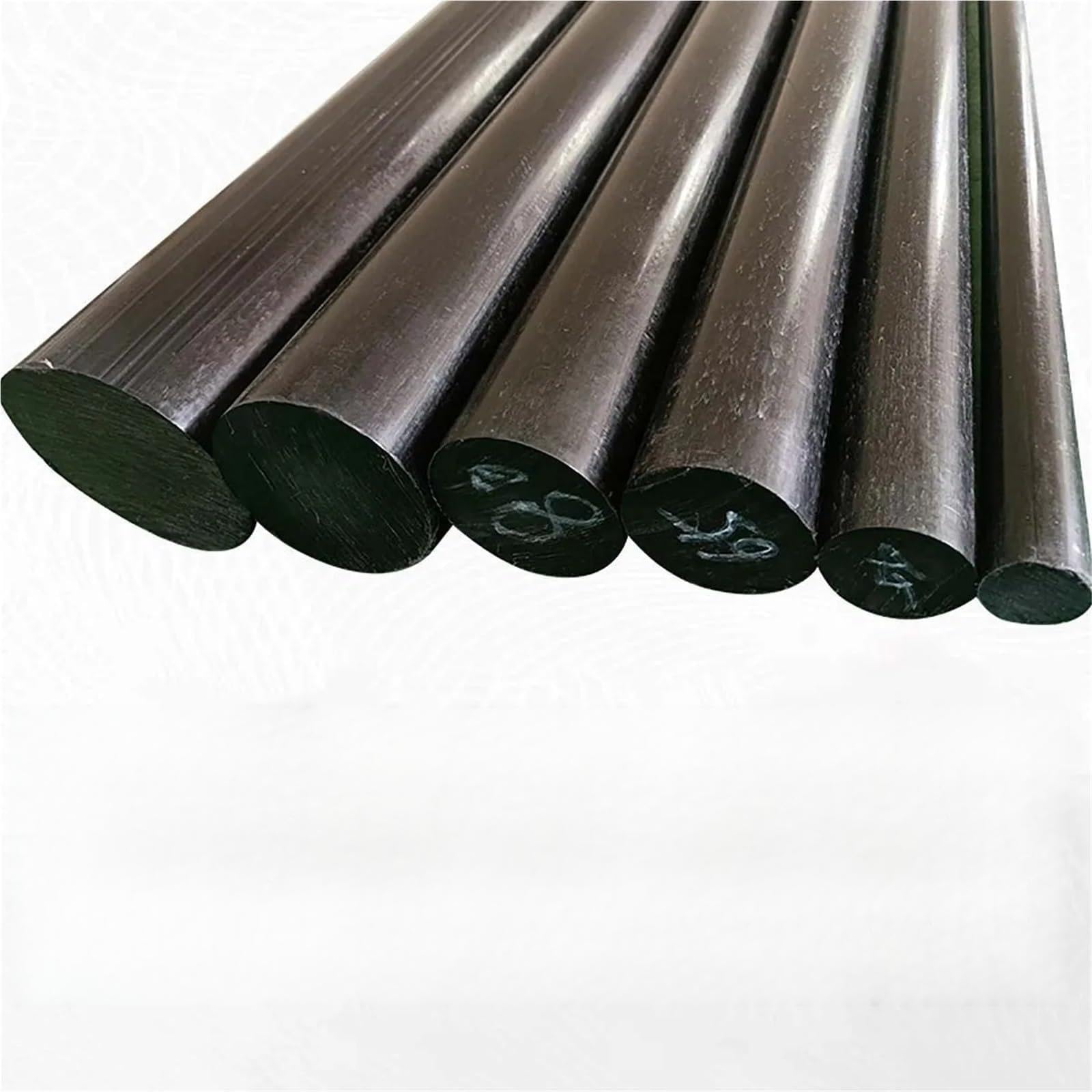 Hgcoeyr 35Mm Nylon Drift Punch Rod, Pa6 Black Nylon Rod Length 500Mm Diameter 20-55Mm Wear Resistant(35Mm)
