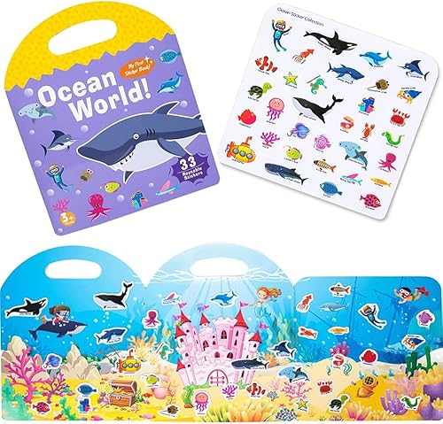 Libro ocupado para niños, libro silencioso de gelatina, juguetes de viaje para niños pequeños a partir de 3 años, actividades de aprendizaje