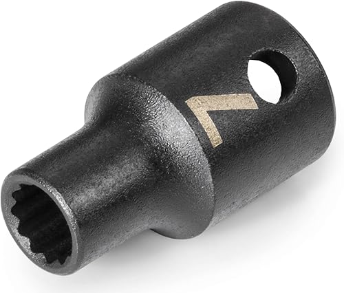 Vista 85 de TEKTON 3/8 pulgadas de accionamiento x 3/4 pulgadas de profundidad 12 puntos de impacto SID13219 Profundo