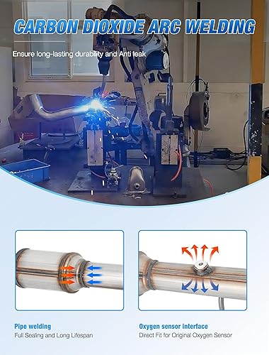 Vista 151 de Nilight Catalizador para Hyundai Accent 2012-2017/Hyundai Veloster 2012-2017/Kia Rio 2012-2014/Kia Soul 2012 2013 2014 2015 2016 (estándar EPA)