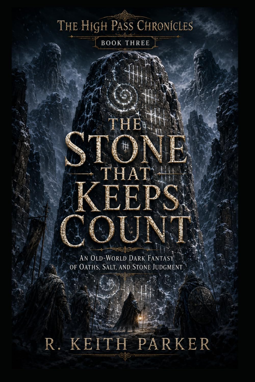The Stone That Keeps Count: An Old-World Dark Fantasy of Oaths, Salt, and Stone Judgment (THE HIGH PASS CHRONICLES)