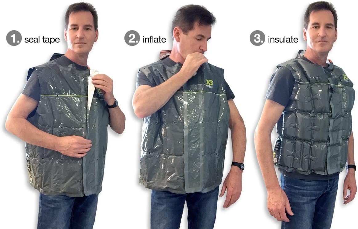 XeroVest: Emergency Air-Insulated Vest