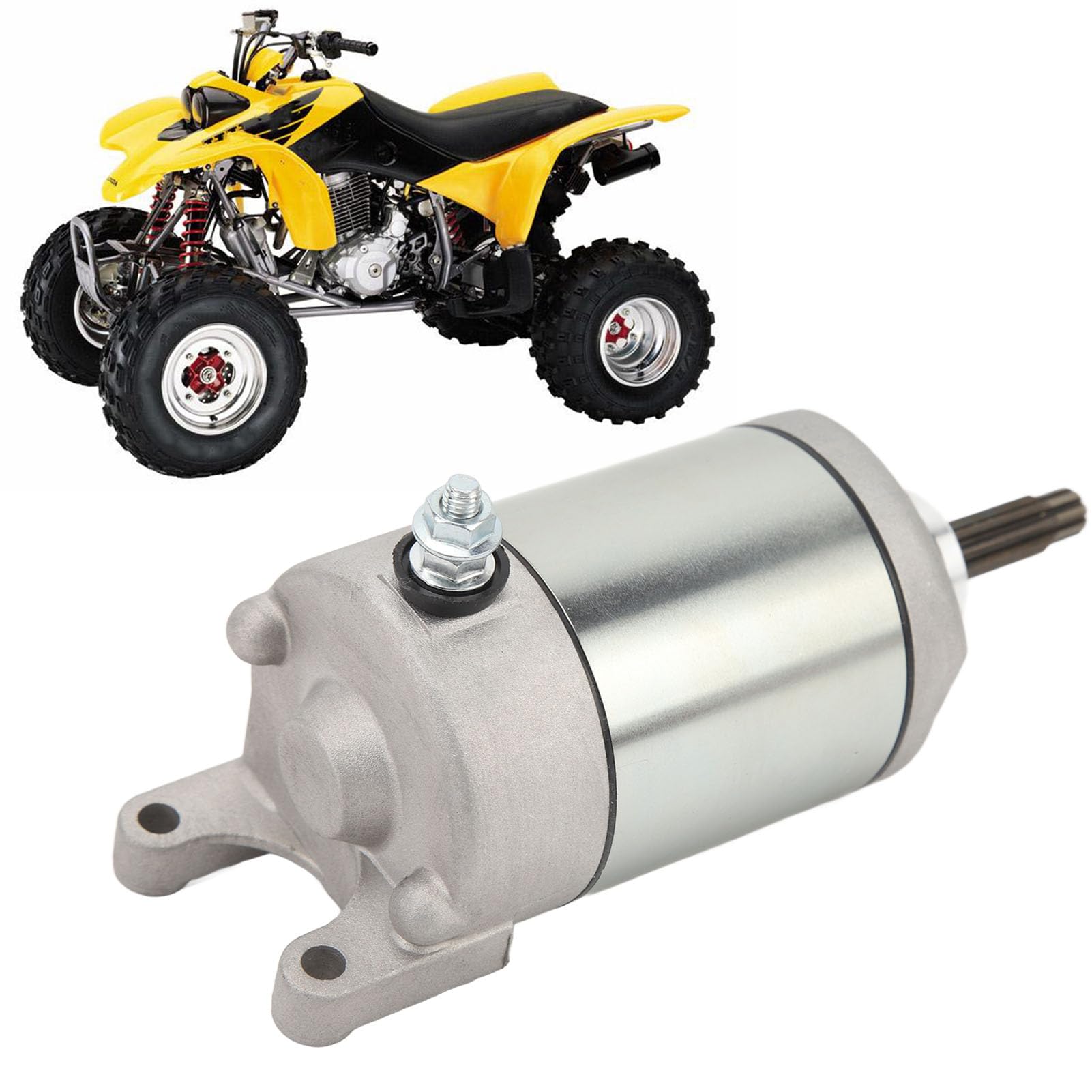 Starter 31200 HN1 000 Seal - Motor de arranque antienvejecimiento a prueba de golpes para motor TRX400EX SporTrax 400 EX