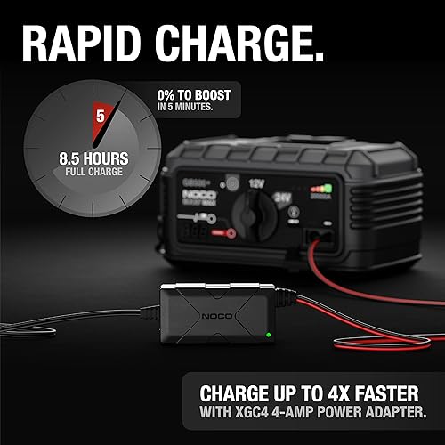 Miniatura 8 de NOCO Boost Max GB500 20000 A 12 V24 V Arrancador de batería de litio ultra seguro