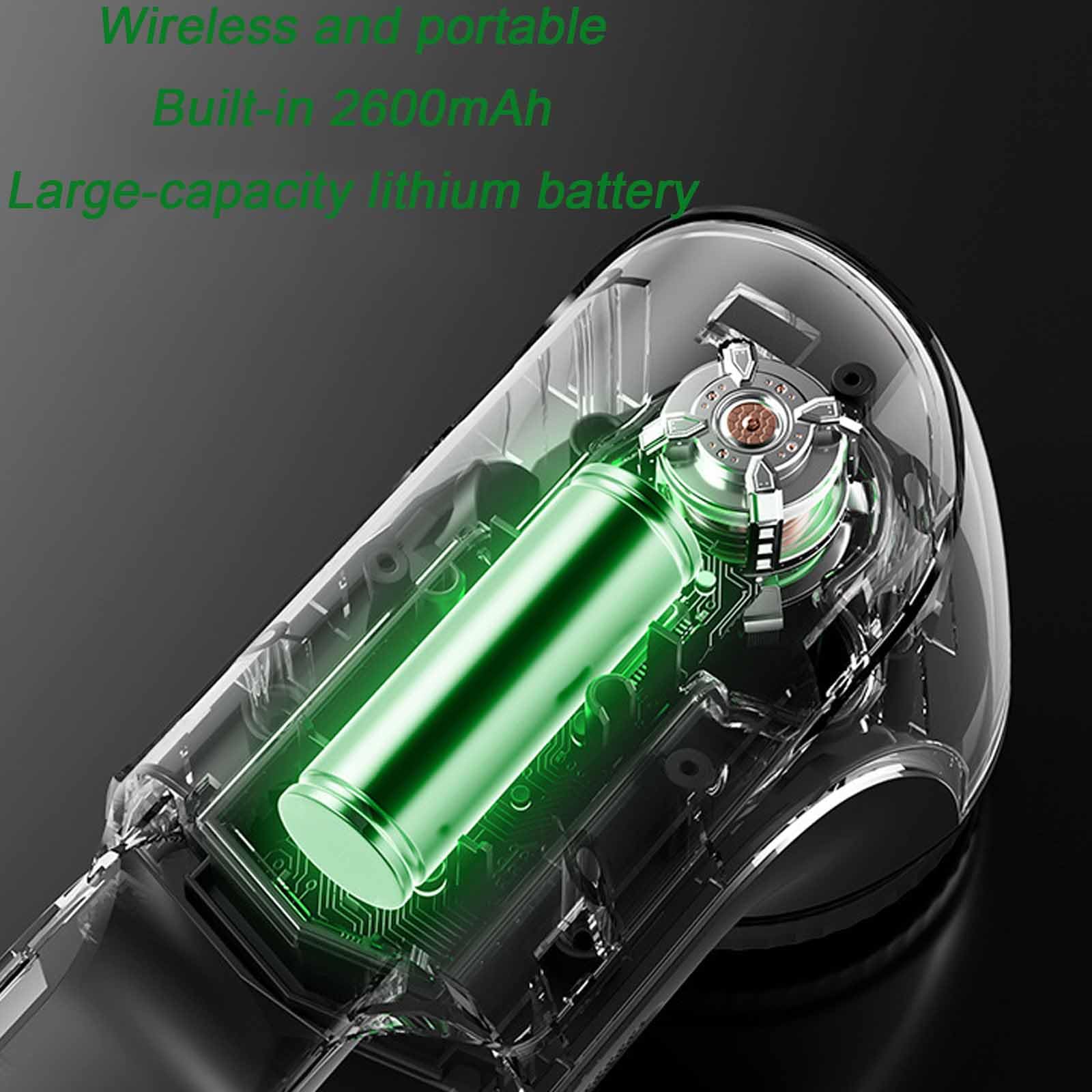 Quitapelusas eléctrico, afeitadora de tela, motor de alta velocidad 12600 RPM, afeitadora de pelusas recargable con 2 velocidades y potente succión para ropa y muebles