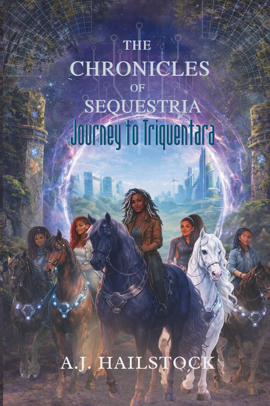 The Chronicles of Sequestria: Journey to Triqentara (The Forgotten Codex)      Paperback – Large Print, February 27, 2026