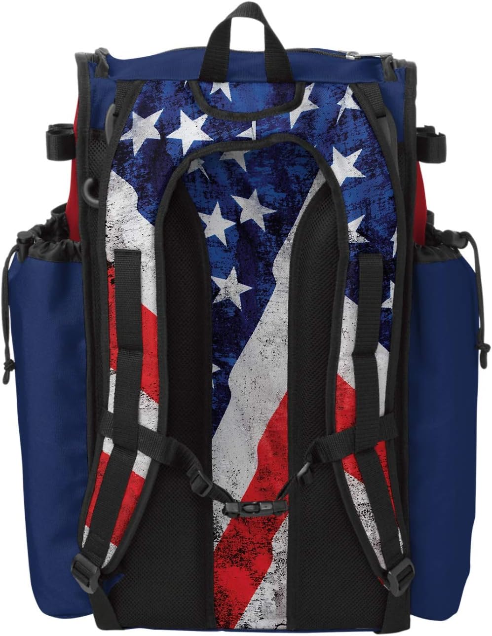 Boombah Superpack Bat Pack -Backpack Version (no wheels) - Holds 2 Bats - INK Baseball USA Series - For Baseball or Softball