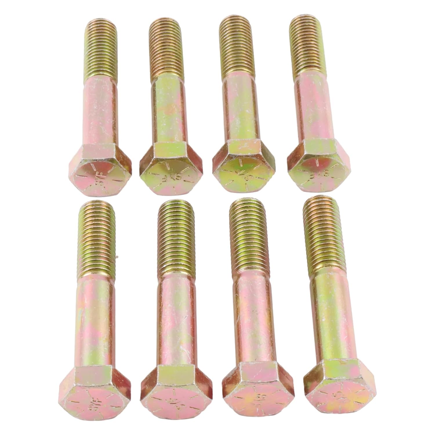 8X 3/4''-10x 4'' Hex Bolts Grade 8 Compatible with Hard to Find Fastener 014973255183