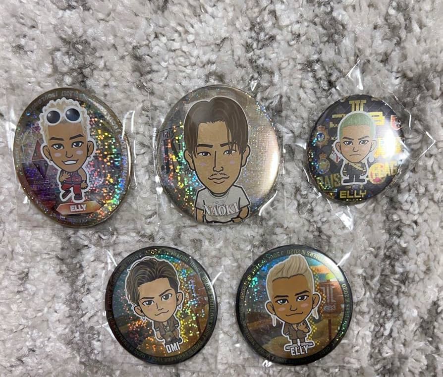 三代目JSB 缶バッチ