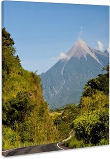 3dRose, Fuego Volcano outside Antigua, Guatemala - SA10 MDE0032 - Michael DeFreitas, Museum Grade Canvas Wrap 16x20