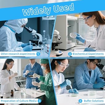 Sodium Chloride Powder 99.9% Purity or Higher, Molecular Biology Grade Nacl, Fine Crystals for Laboratory Biochemical Research, 500g/Bottle(1.1 lb.), 10 Bottles
