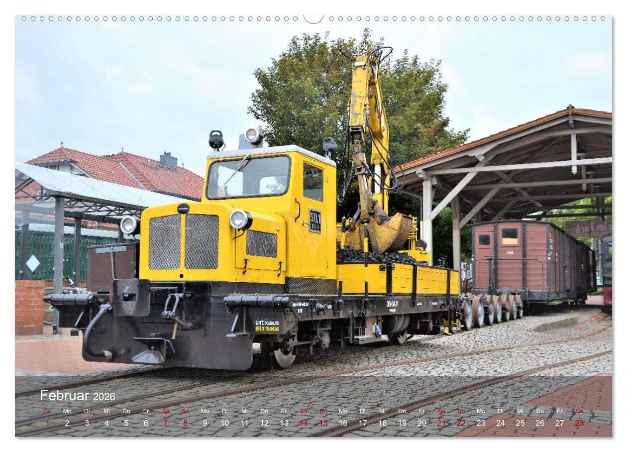 Diesel-Loks (Wandkalender 2026 DIN A2 quer), CALVENDO Monatskalender: Die pure Eisenbahnnostalgie! (CALVENDO Mobilitaet)