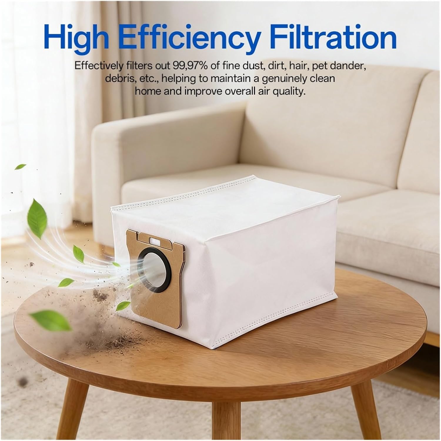 Dust Bag,Compatible With Dreame L10s/L10/L20 Ultra S10/S10PRO,Compatible For Xiaomi X10 X20 Pro/X20 Pro Plus,vacuum Cleaner Replacement Accessories(20PCS)