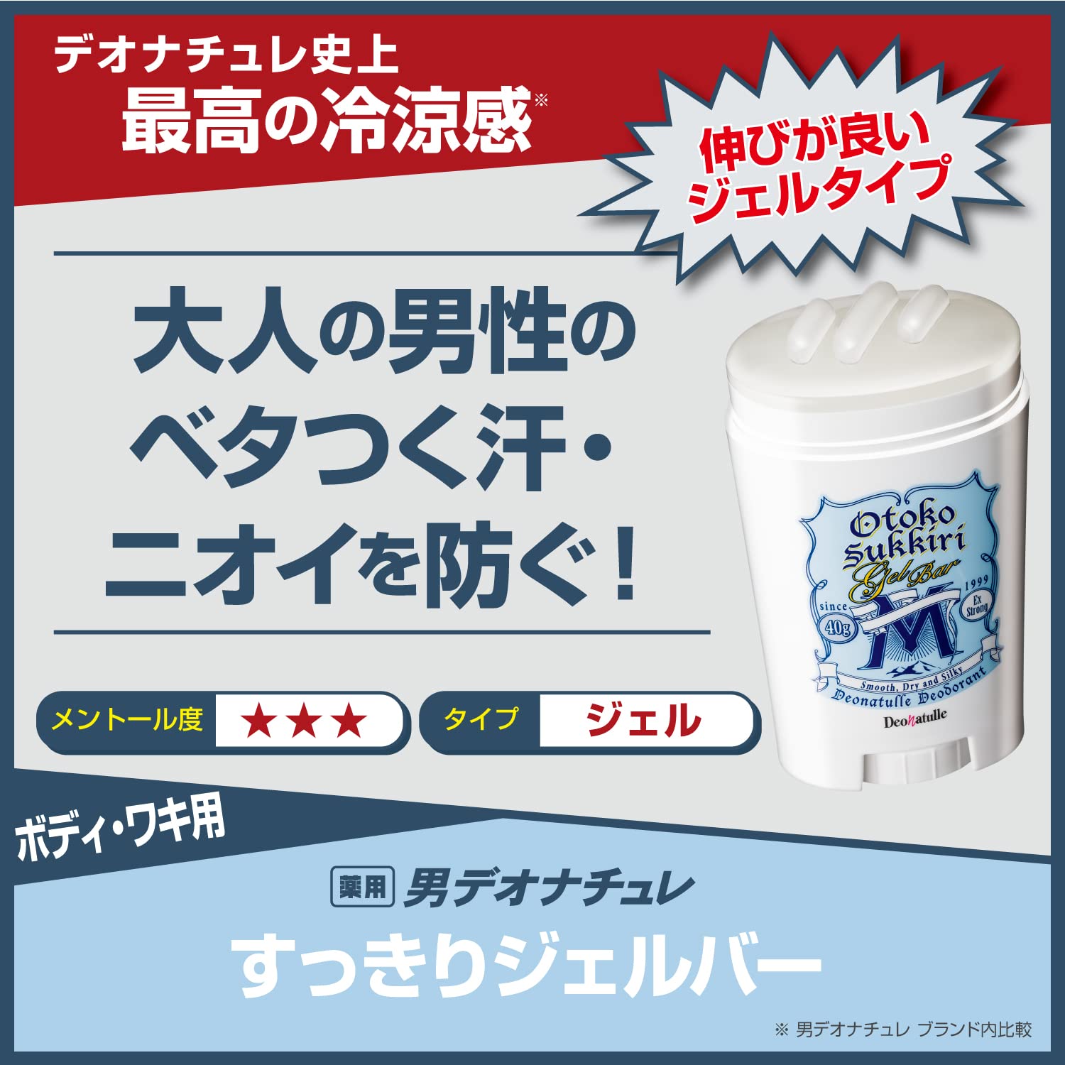 Amazon.co.jp: 【Amazon.co.jp限定】 【医薬部外品】 デオナチュレ 男
