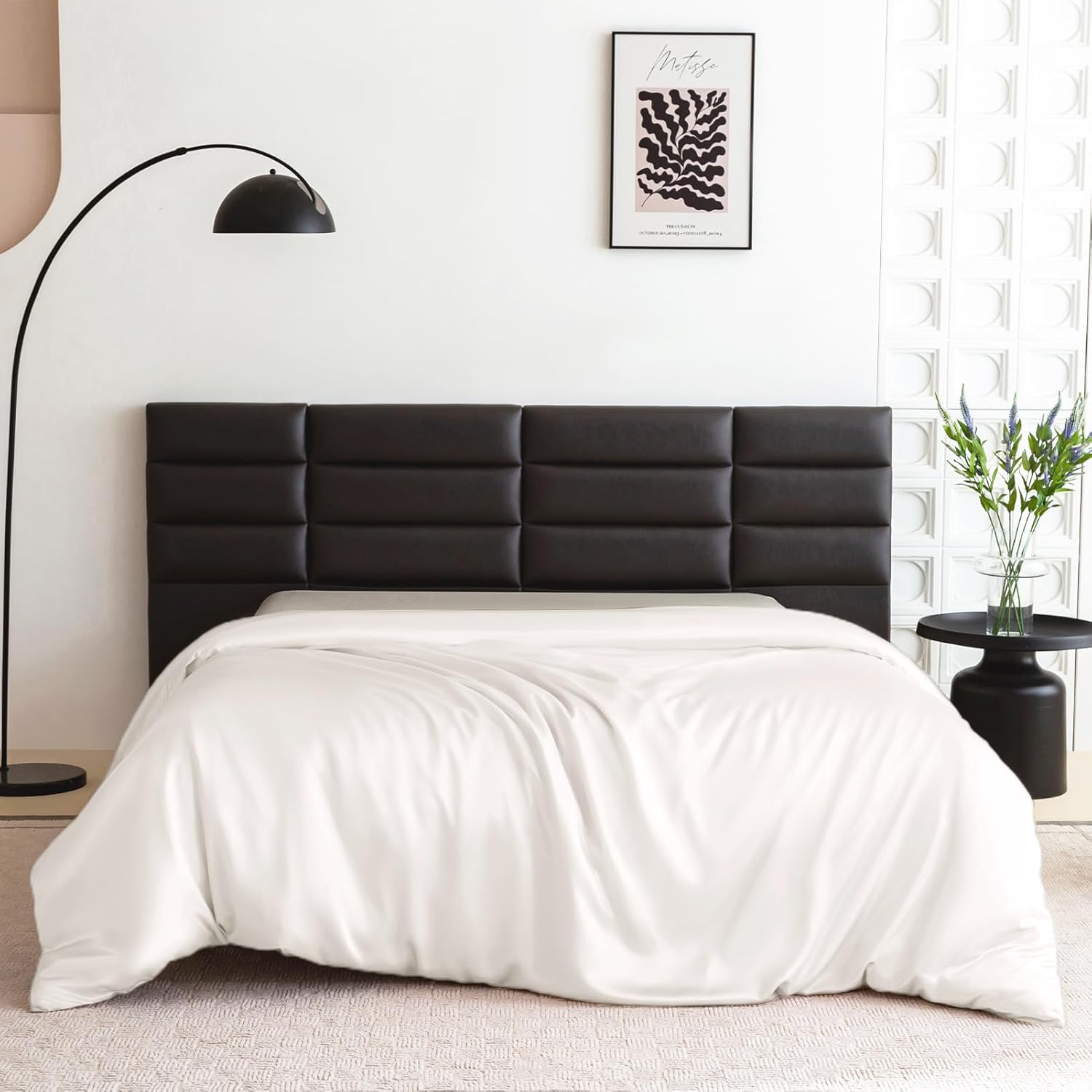 THXSILK 100% Silk Duvet Cover Queen Size, 22 Momme Mulberry Silk Comforter Cover, Cooling, Breathable, Easy Care Zipper Closure, 1 PC Duvet Cover (Queen, White)