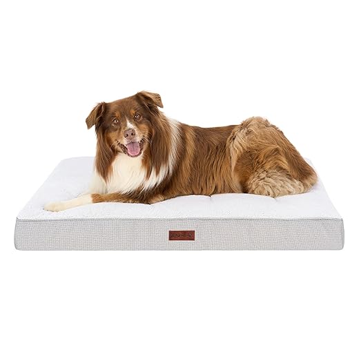 Furhaven Orthopedic Dog Bed for Large Dogs w/ Removable Washable Cover, For Dogs Up to 95 lbs - Ultra Plush Faux Fur & Suede Mattress - Gray, Jumbo/XL