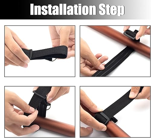 Miniatura 5 de Esonto Correa de recortadora de cuerdas, correa de hombro para herbívora, cómoda, aligera la carga en las manos, aumenta la seguridad, compatible