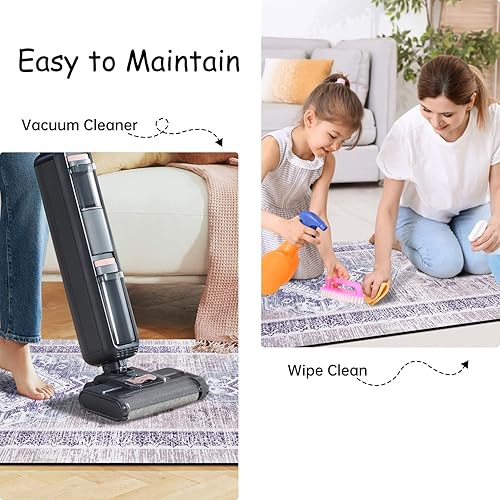 Miniatura 8 de Juego de 2 tapetes de cocina de goma antideslizante para piso, alfombras y tapetes de cocina bohemios, lavables, tapete acolchado de pie para