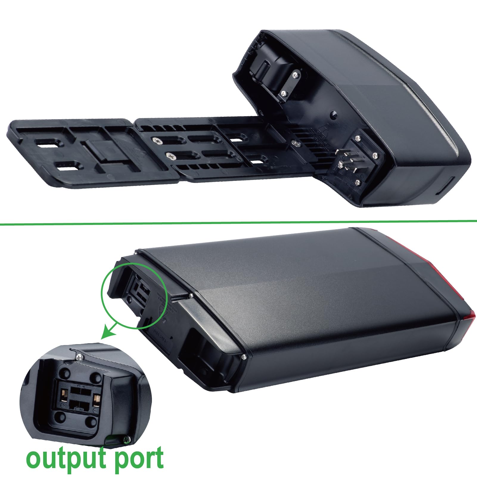 Ebike Battery In Pannier Rack 36V 48V With Charger Seychelles
